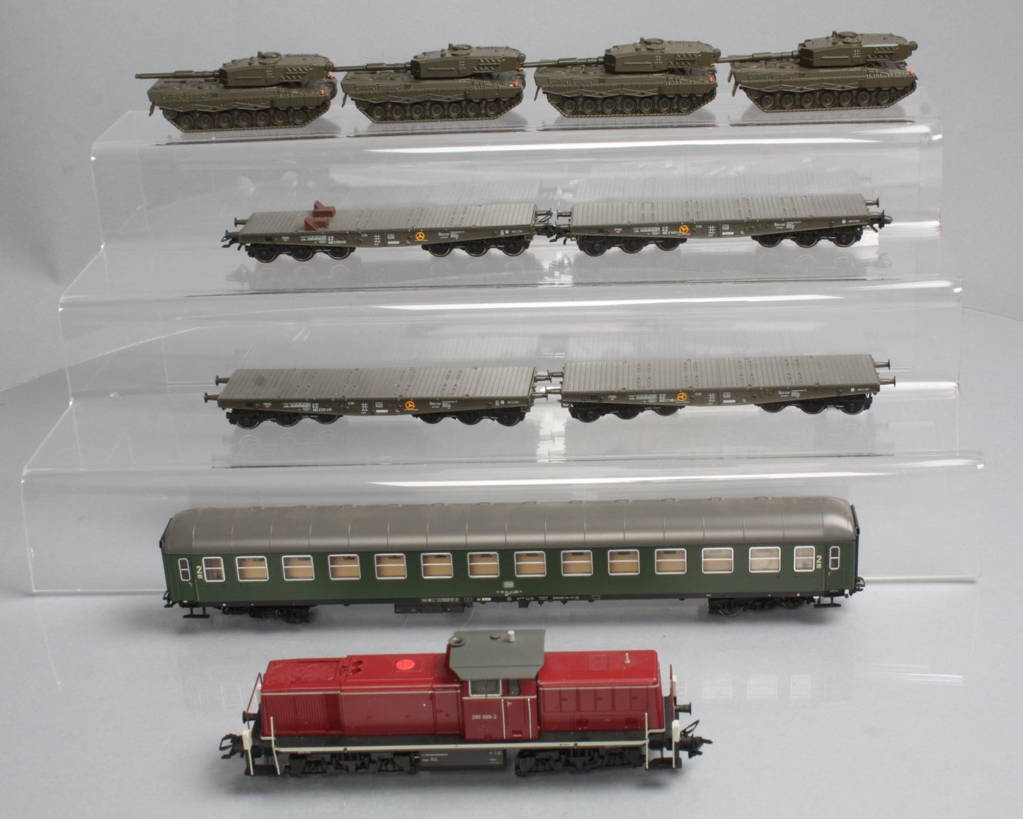 Marklin 26290 German Military HO Gauge Diesel Train Set