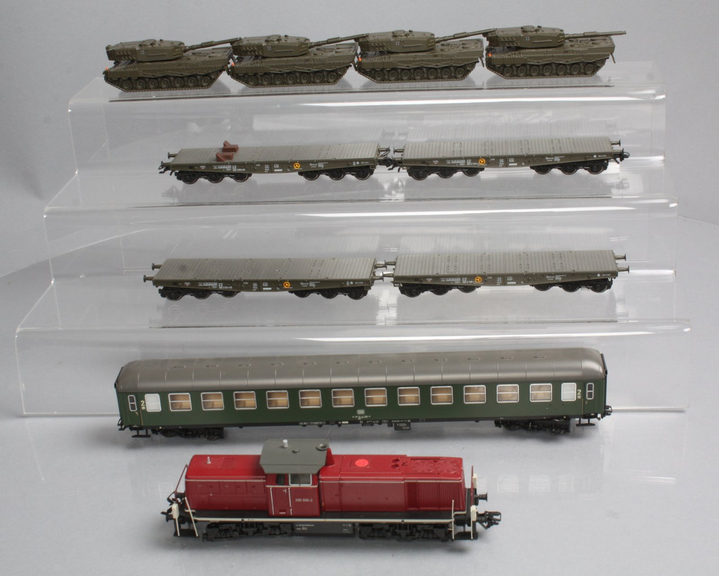 Marklin 26290 German Military HO Gauge Diesel Train Set
