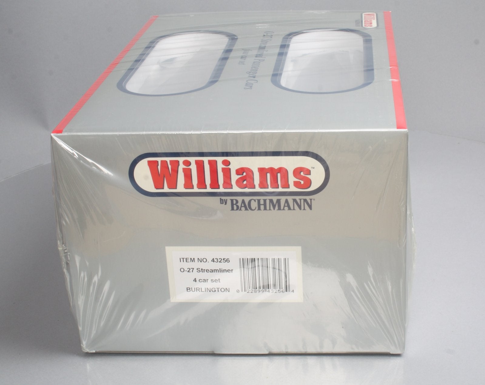 Williams 43256 Chicago Burlington & Quincy O27 Streamline Passenger 4-Pack