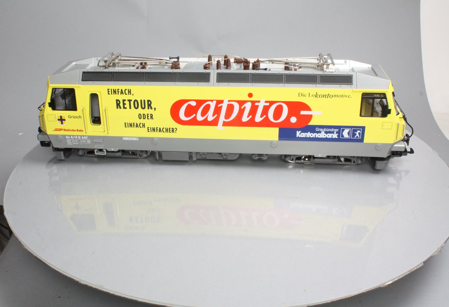 LGB 25420 Capito RhB Ge 4/4III-Elloks Electric Locomotive