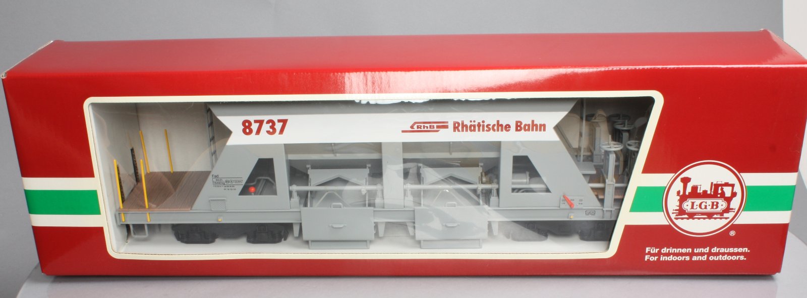 LGB 46694 G Scale RhB Hopper Car – Trainz