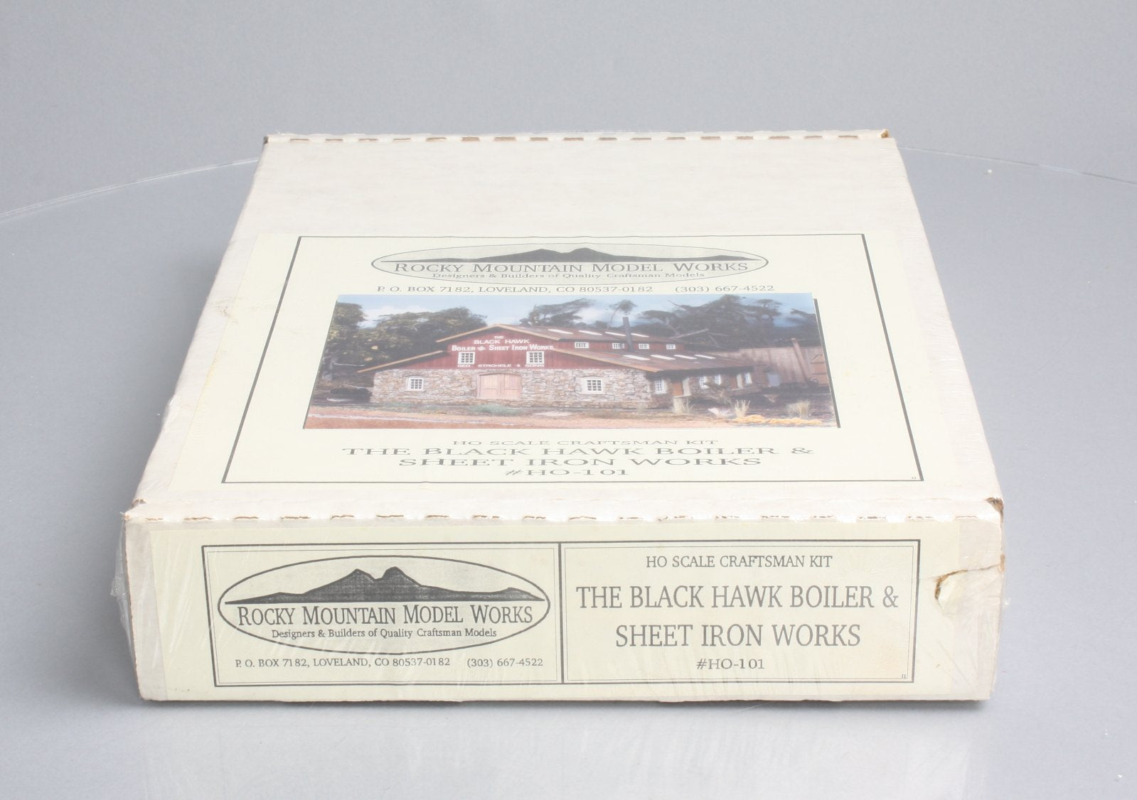 Rocky Mountain Model Works 101 HO Scale Black Hawk Boiler & Sheet Iron Works Kit