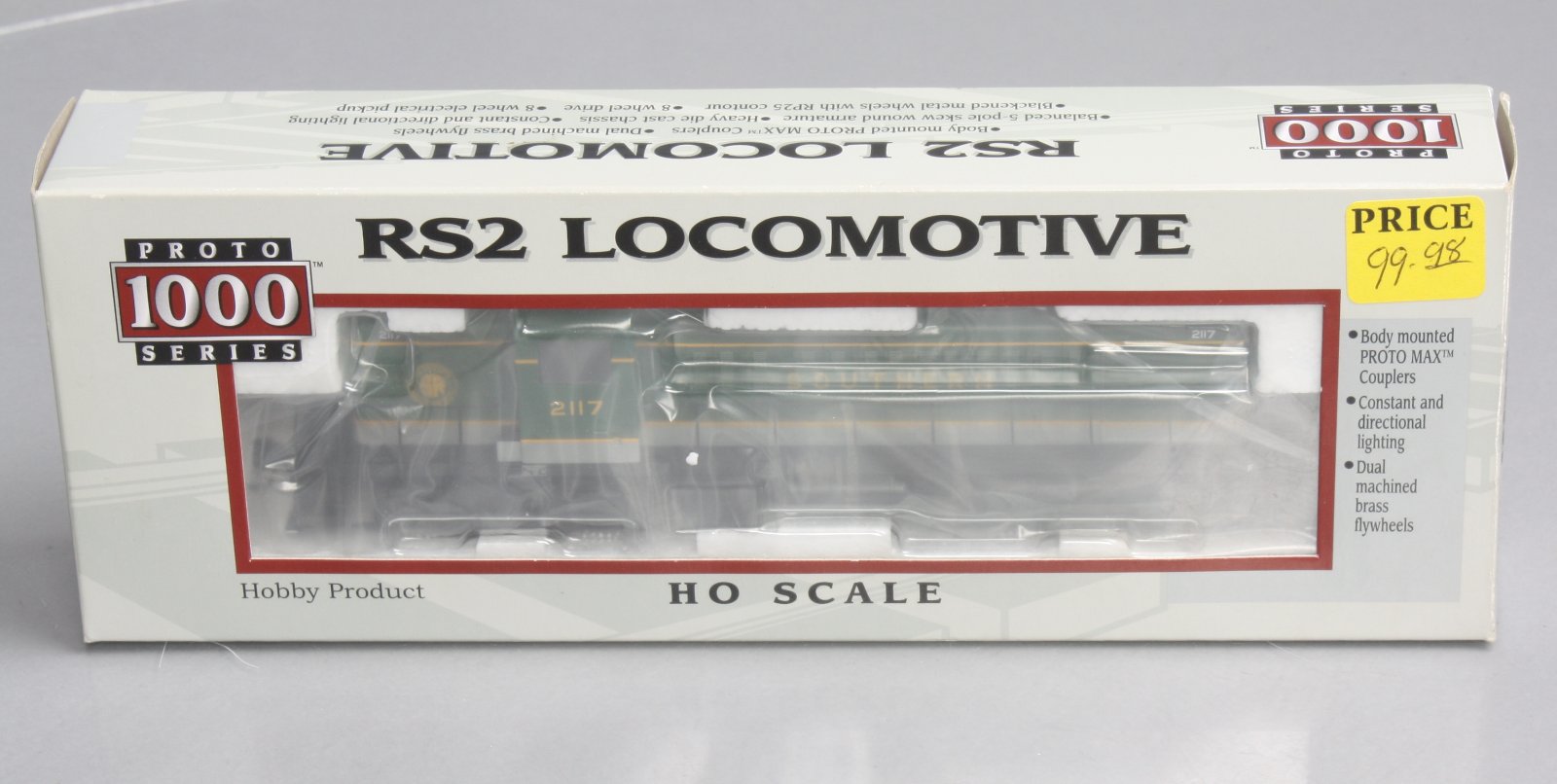 Walthers 920-35139 HO Scale Proto 1000 Southern RS-2 Diesel #2117