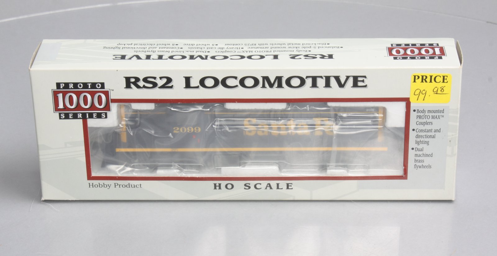 Walthers 920-35134 HO Scale ATSF Alco RS-2 Diesel Locomotive #2099