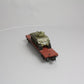 MTH 20-98741 50-TON 41' Wood Flat Car w/Sherman Tank