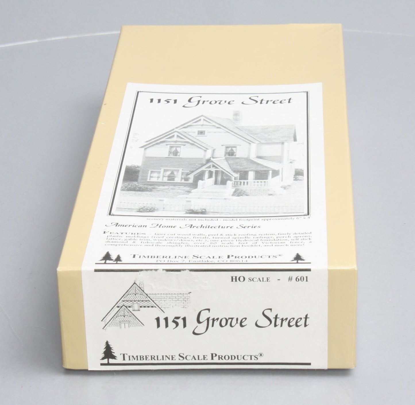 Timberland Models 601 HO Scale 1151 Grove Street Kit
