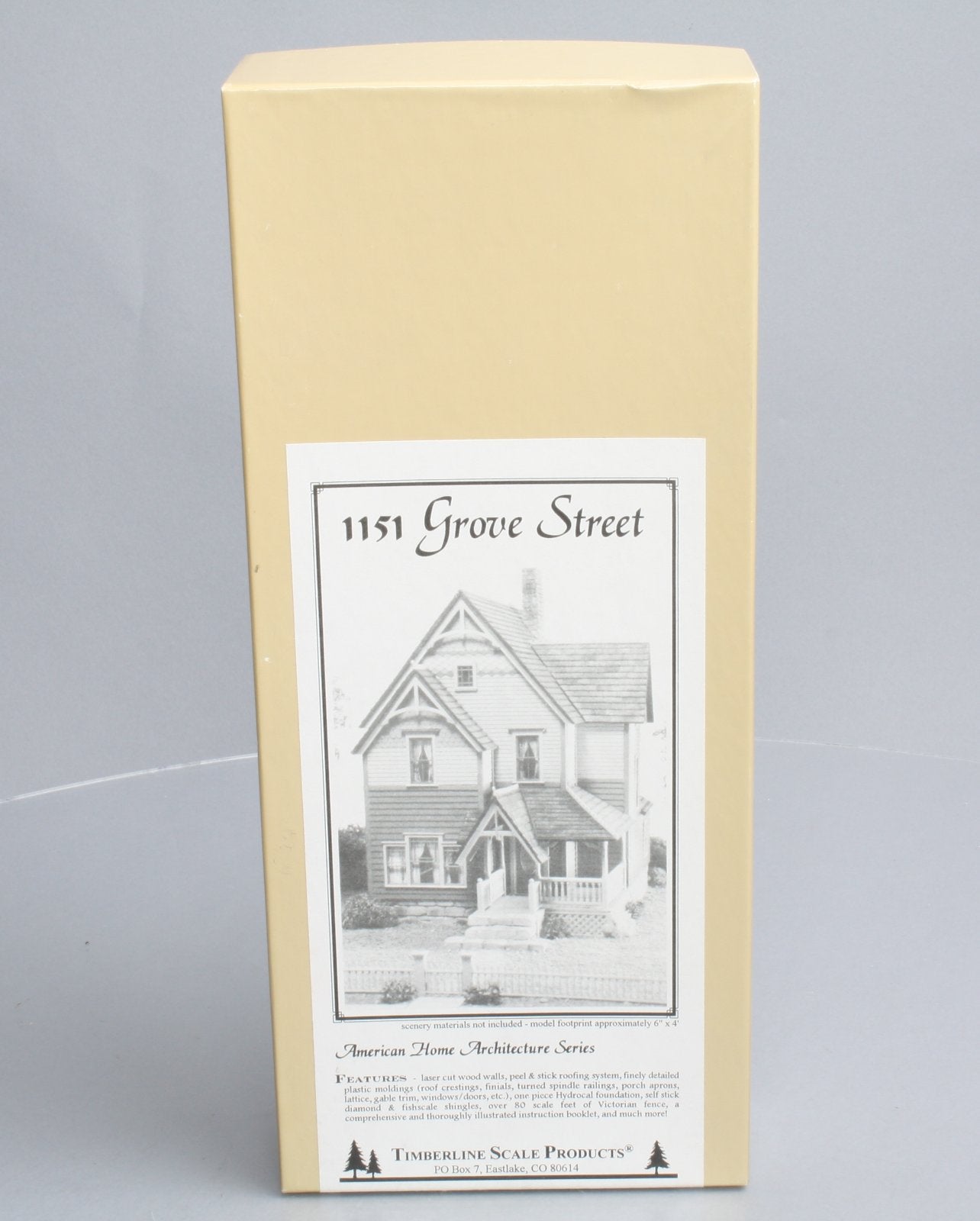 Timberland Models 601 HO Scale 1151 Grove Street Kit