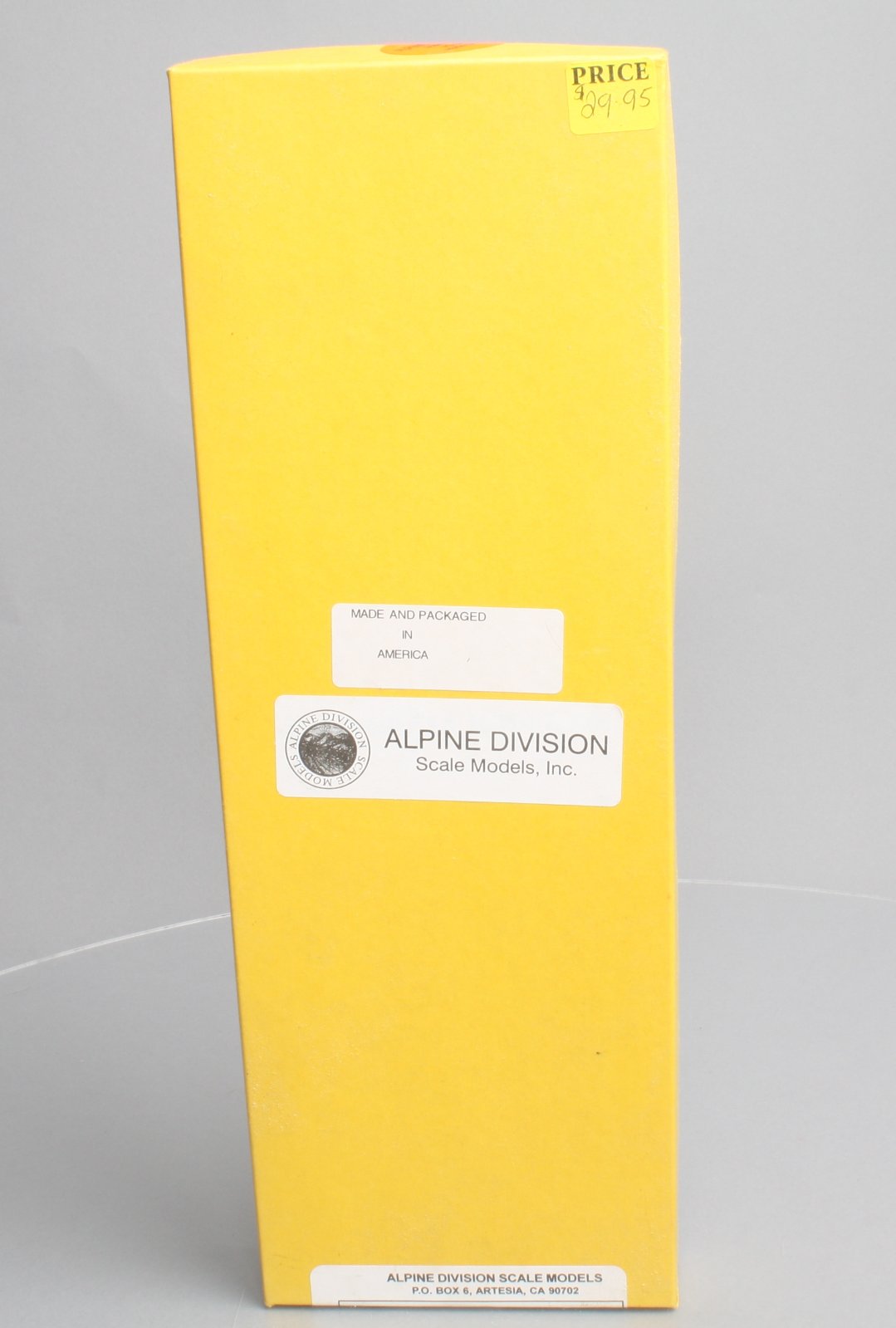 Alpine Division Scale Models 73 Main Street Staion Building Kit