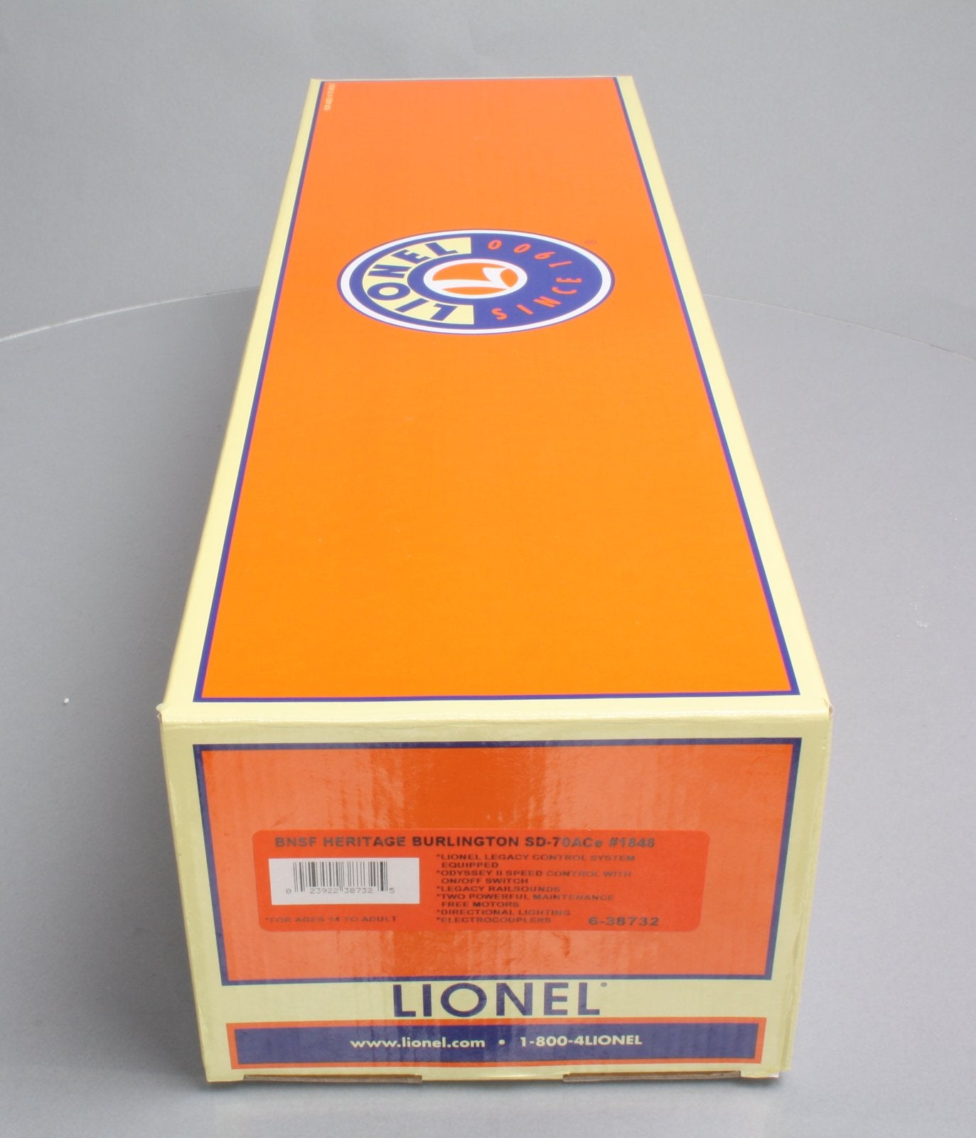 Lionel 6-38732 BNSF Heritage Series SD70ACe Diesel Locomotive #1848
