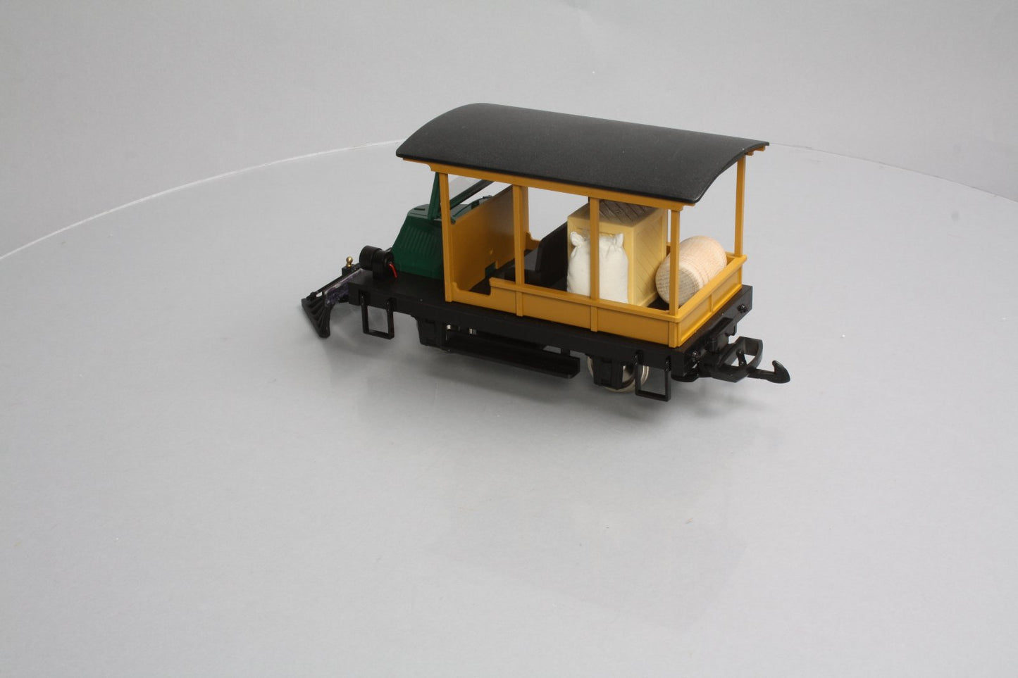 Hartland 09210 G Scale Green Woody Powered Rail Car