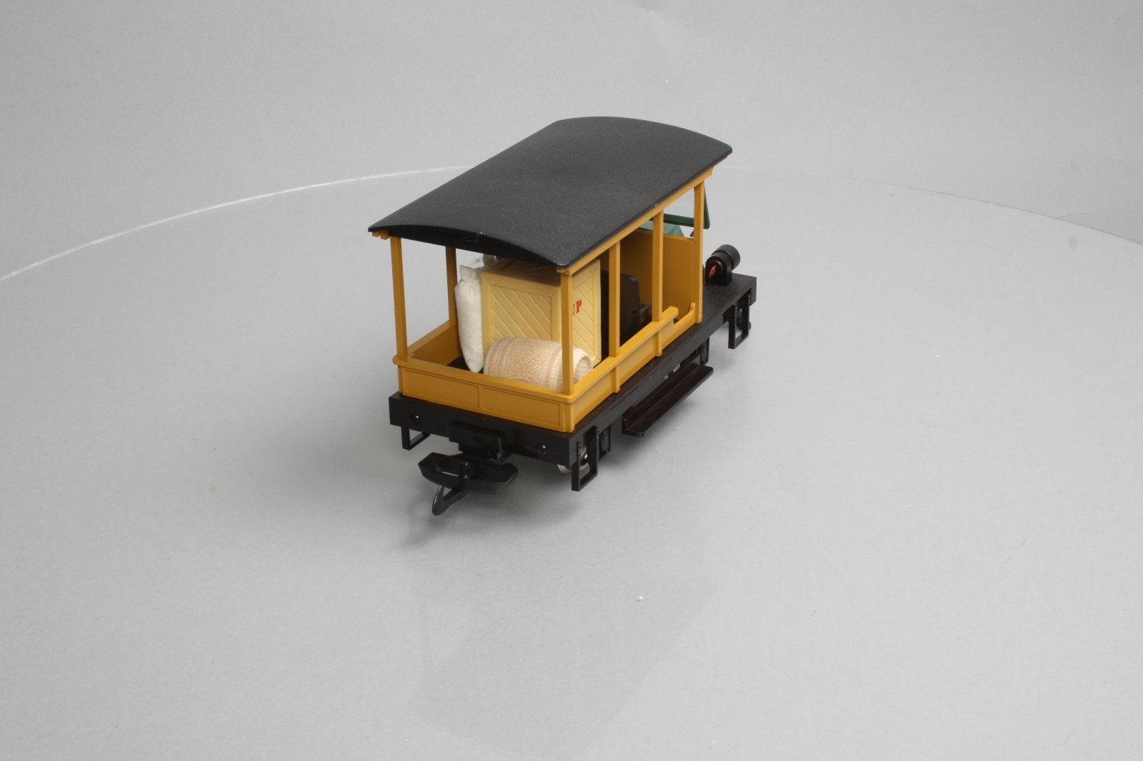 Hartland 09210 G Scale Green Woody Powered Rail Car