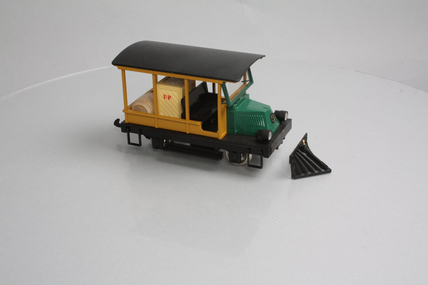 Hartland 09210 G Scale Green Woody Powered Rail Car