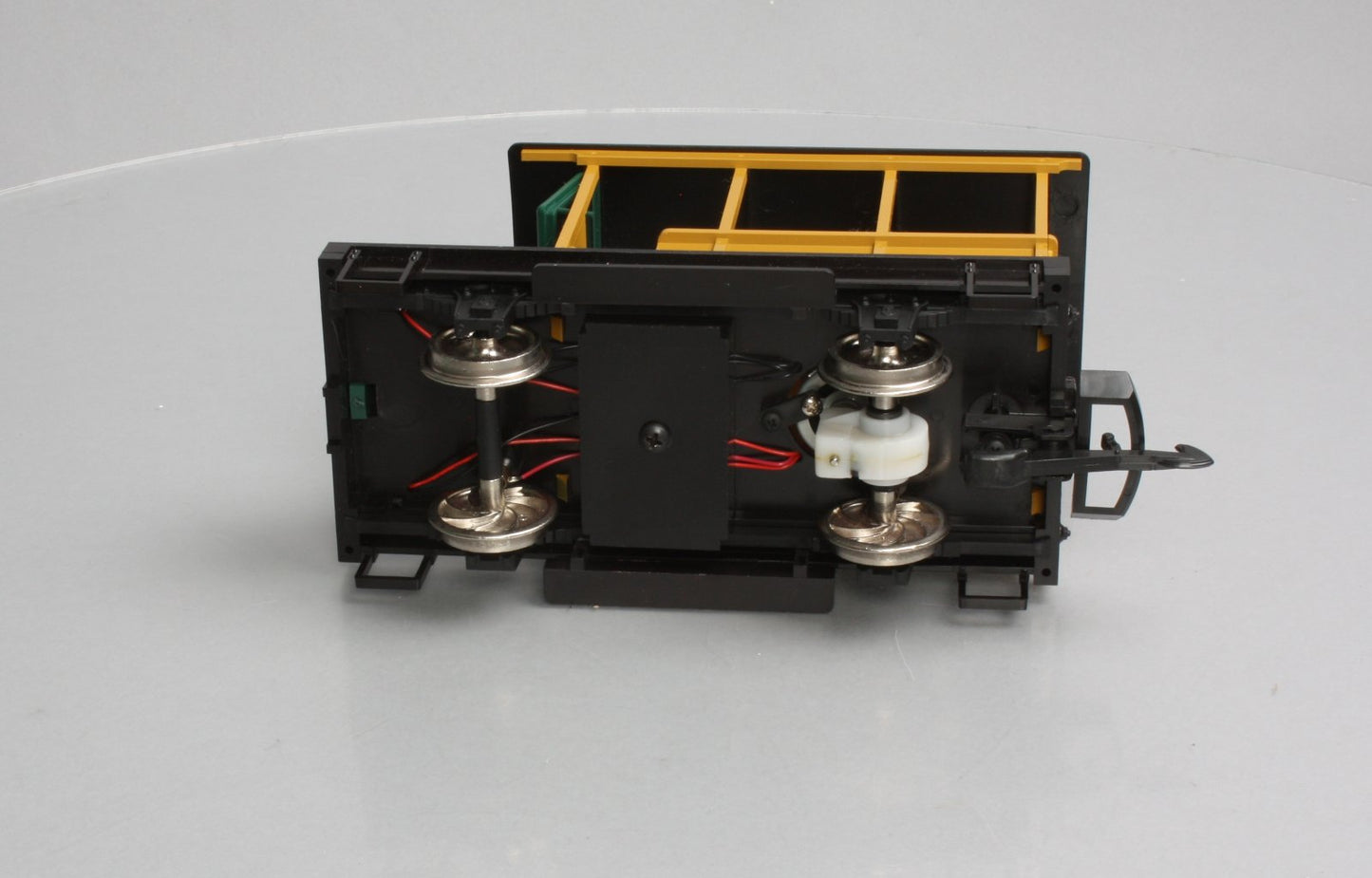 Hartland 09210 G Scale Green Woody Powered Rail Car