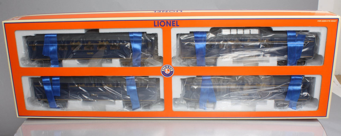 Lionel 6-15170 Louisville & Nashville Streamliner 4Pack - 1040, 3200, 3201, 2599