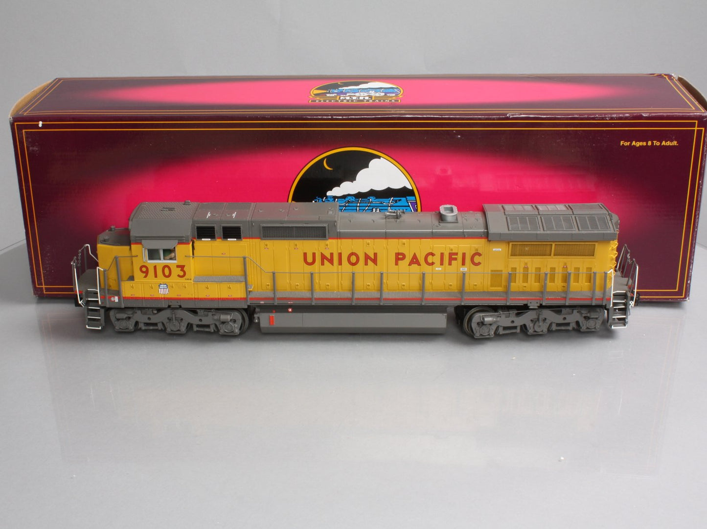 MTH 20-2643-1 O Gauge UP Dash-8 40C Narrow Nose Diesel Engine w/PS2 #9103