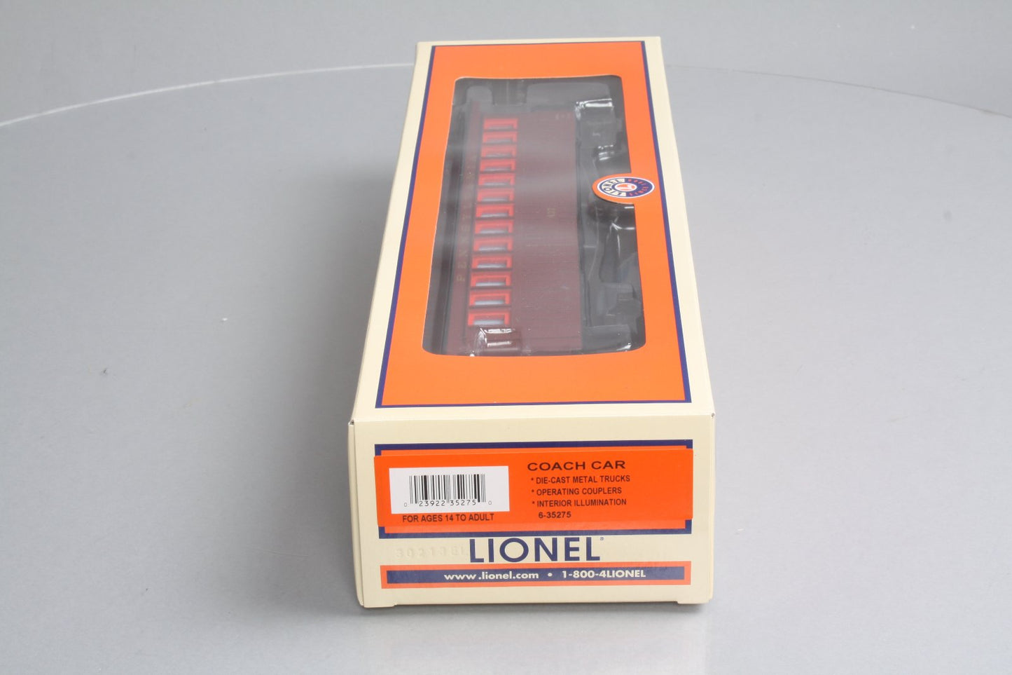 Lionel 6-35275 O Gauge Pennsylvania Coach Car #437