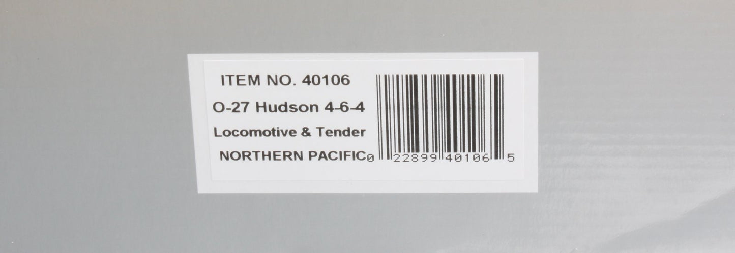 Williams 40106 Northern Pacific 4-6-4 Hudson Steam Locomotive #1103