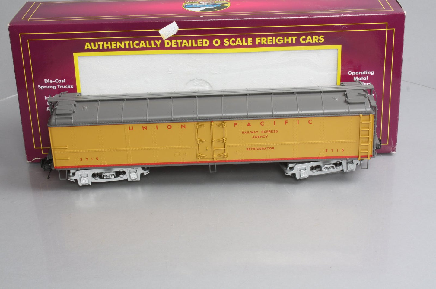 MTH 2094180 O Gauge Union Pacific R50B Express Refrigerator Car #5715