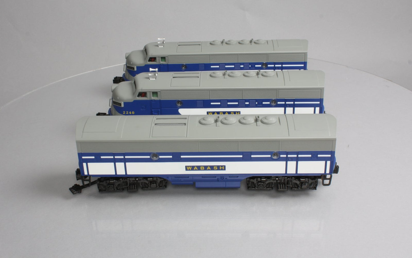 MTH 30-2944-1 Wabash F-3 ABA Diesel Engine Set w/PS 2.0 #2240/2254