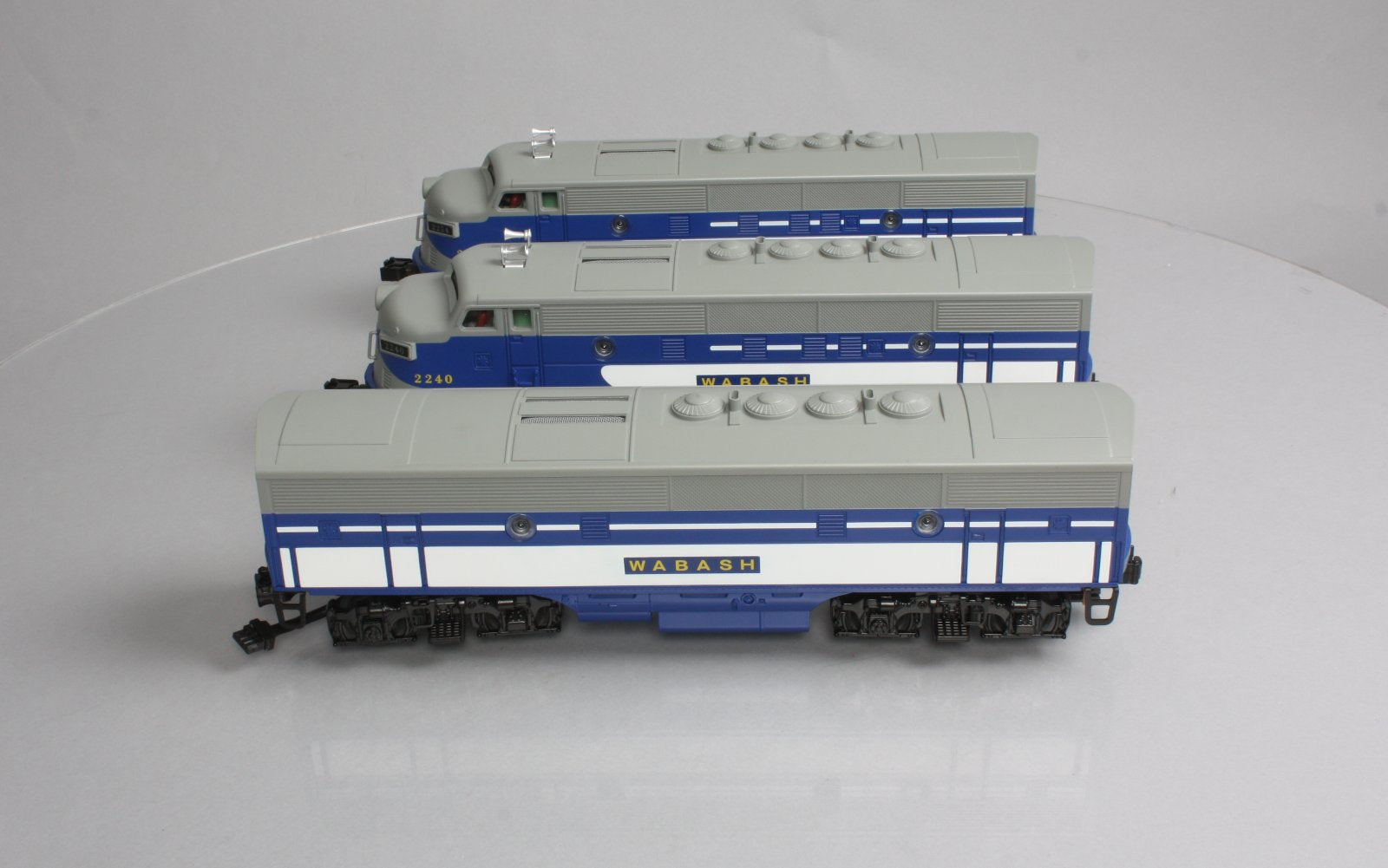 MTH 30-2944-1 Wabash F-3 ABA Diesel Engine Set w/PS 2.0 #2240/2254