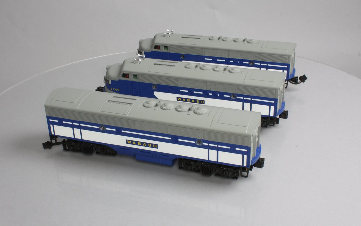 MTH 30-2944-1 Wabash F-3 ABA Diesel Engine Set w/PS 2.0 #2240/2254