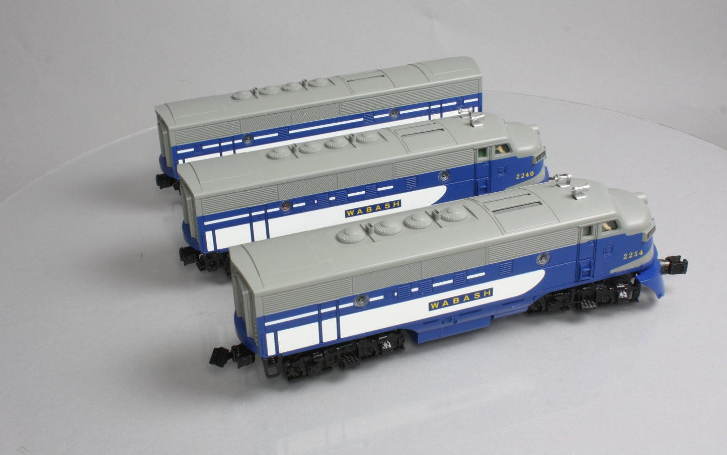 MTH 30-2944-1 Wabash F-3 ABA Diesel Engine Set w/PS 2.0 #2240/2254