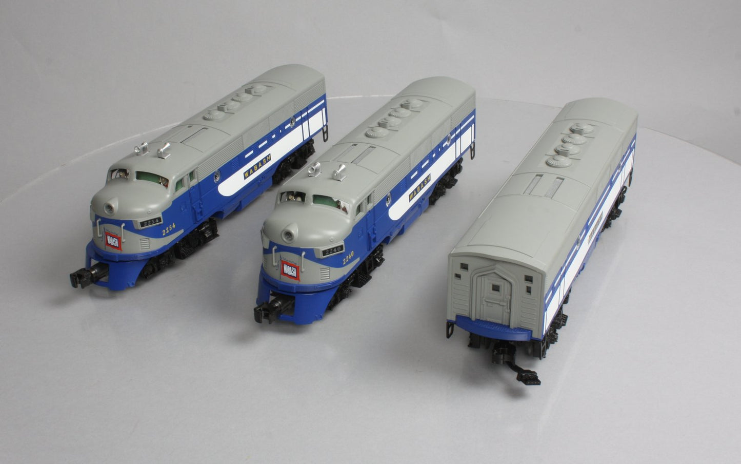 MTH 30-2944-1 Wabash F-3 ABA Diesel Engine Set w/PS 2.0 #2240/2254