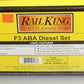 MTH 30-2944-1 Wabash F-3 ABA Diesel Engine Set w/PS 2.0 #2240/2254