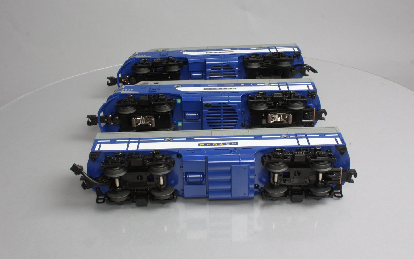 MTH 30-2944-1 Wabash F-3 ABA Diesel Engine Set w/PS 2.0 #2240/2254