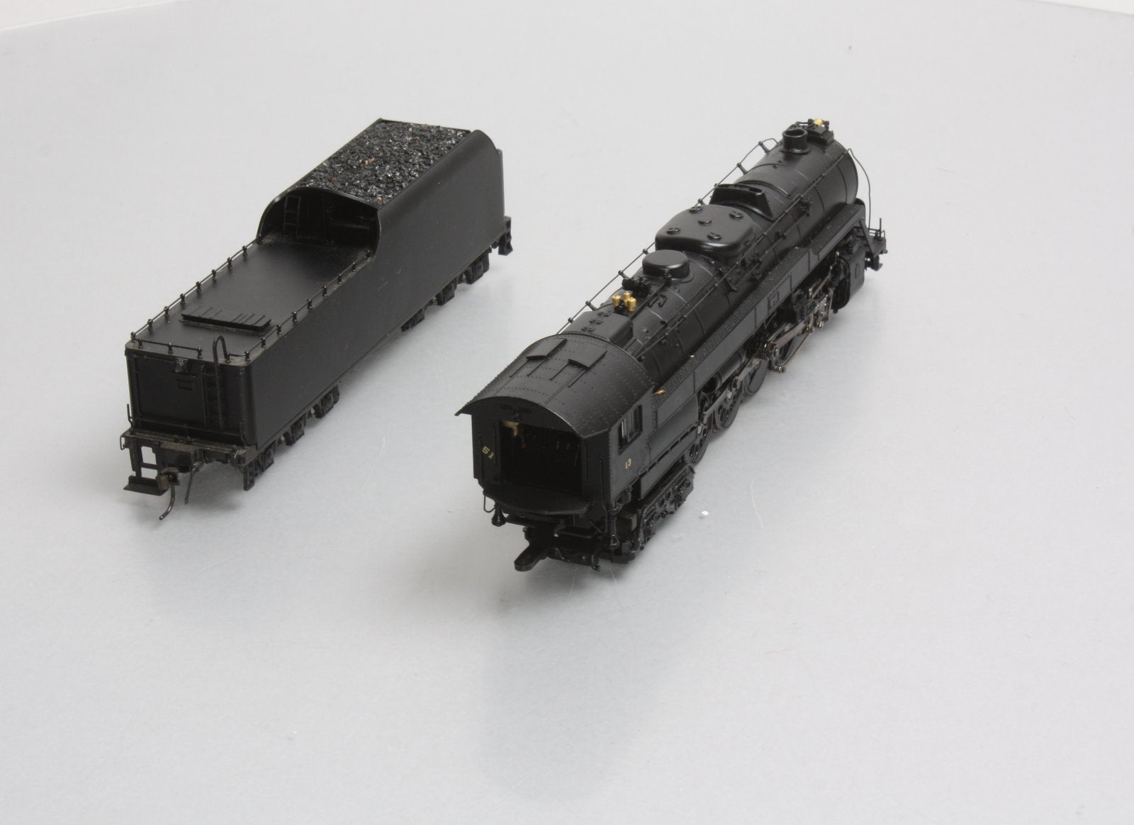 Broadway Limited 2142 HO Reading Class T-1 4-8-4 Paragon2™ Unlettered,Unnumbered