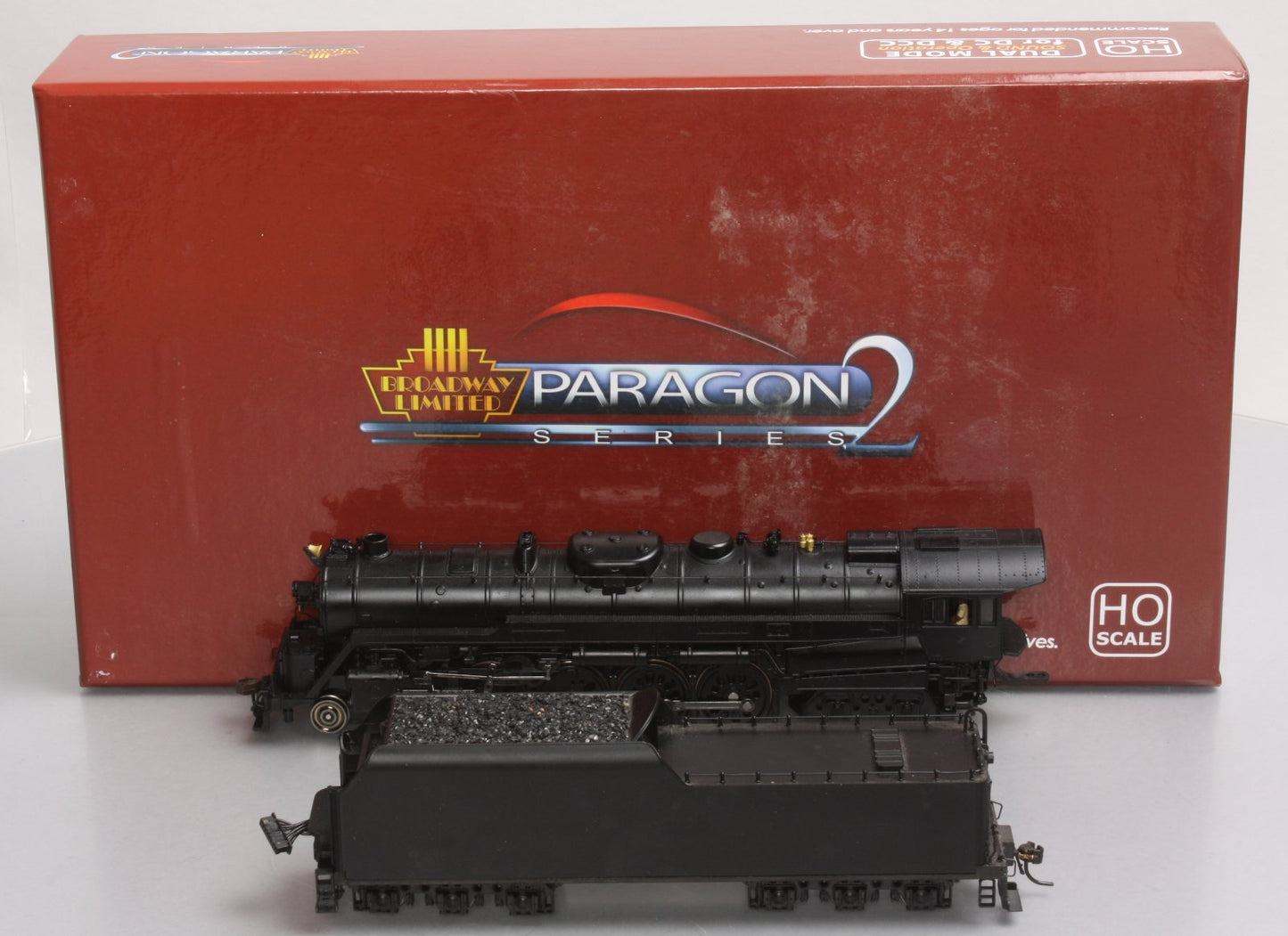 Broadway Limited 2142 HO Reading Class T-1 4-8-4 Paragon2™ Unlettered,Unnumbered