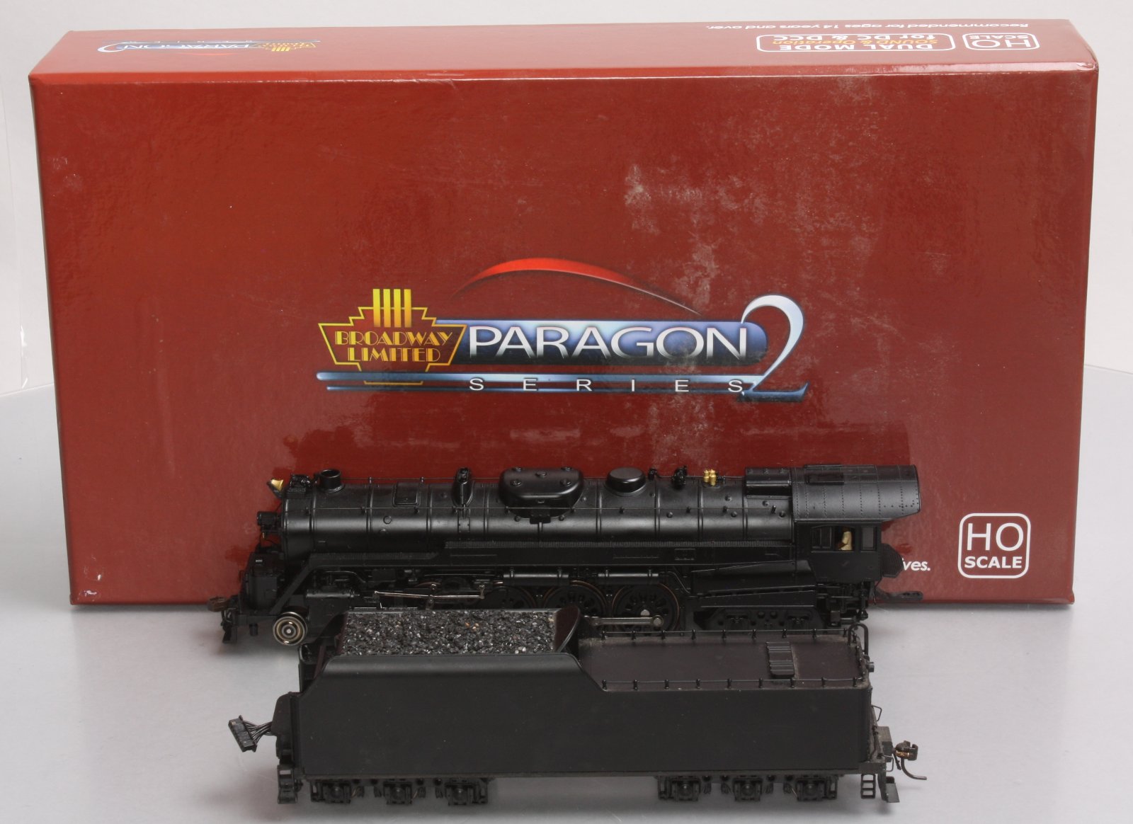 Broadway Limited 2142 HO Reading Class T-1 4-8-4 Paragon2™ Unlettered,Unnumbered