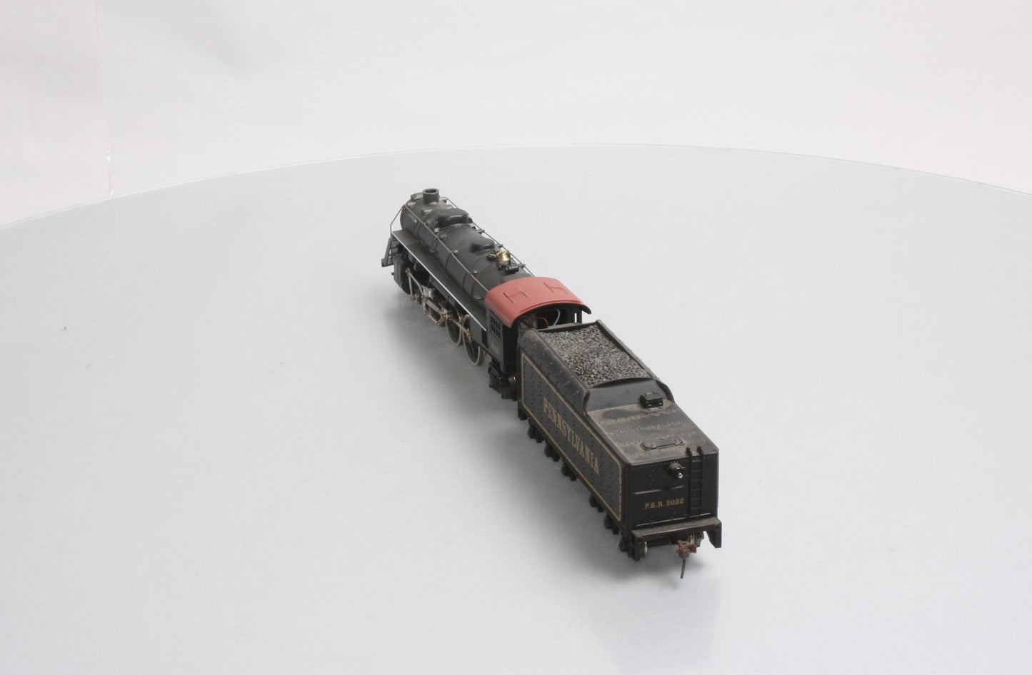 Mantua 349002 HO Pennsylvania RR 4-6-2 Steam Locomotive w/Long Tender #2032