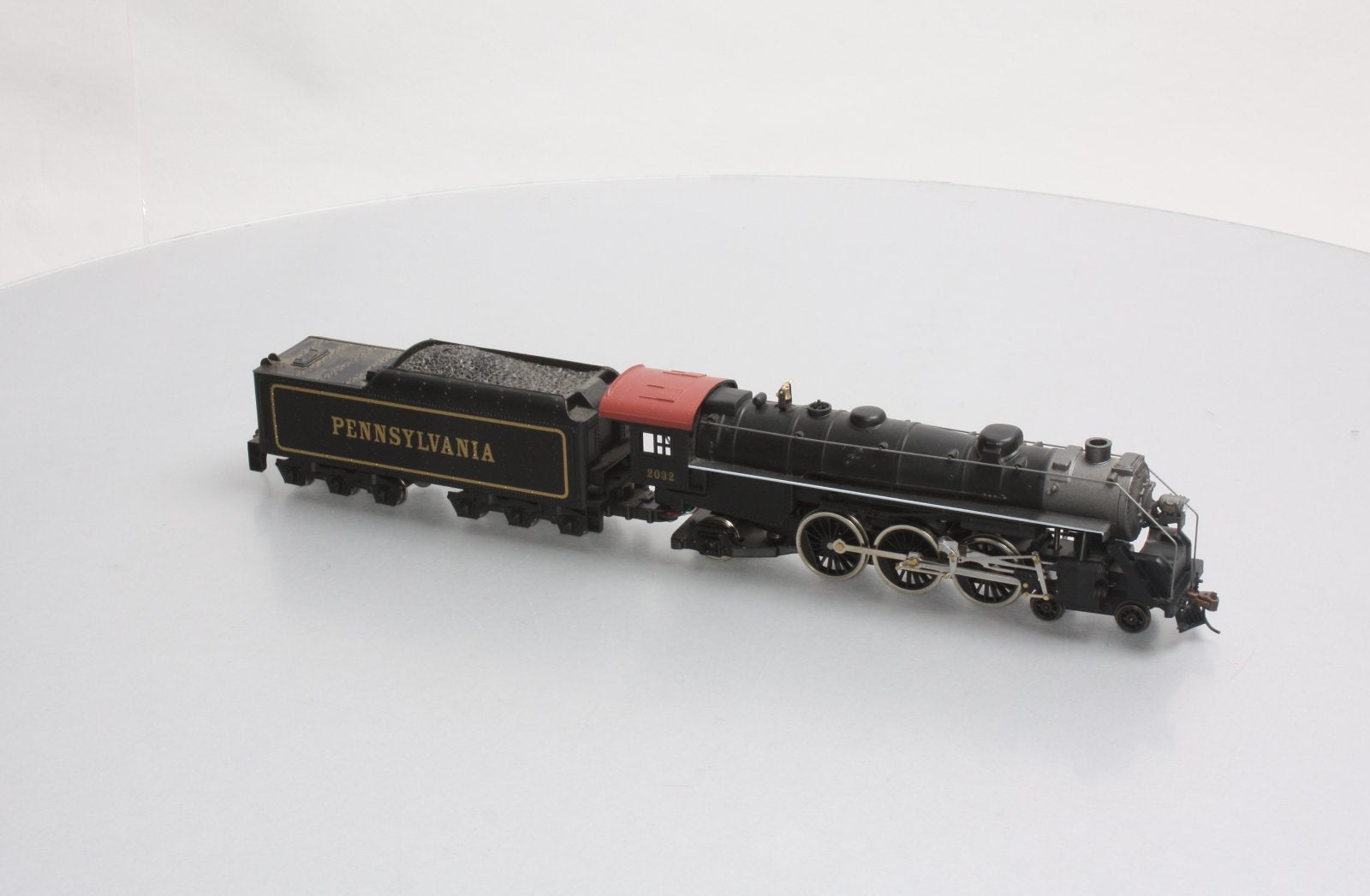 Mantua 349002 HO Pennsylvania RR 4-6-2 Steam Locomotive w/Long Tender #2032