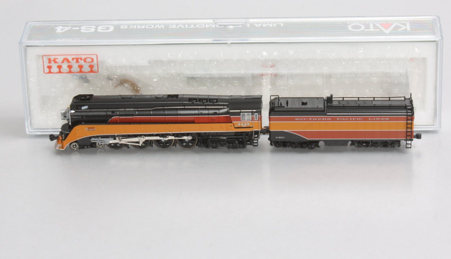 Kato 126-0305 N SP Lines 4-8-4 GS-4 Steam Locomotive #4449