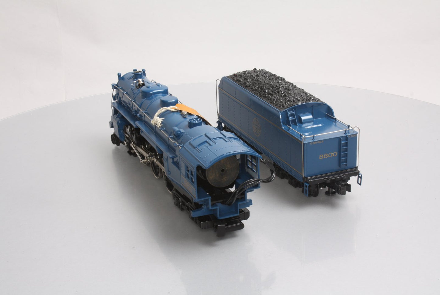 Williams 40207 O Gauge CNJ 4-6-4 Semi-Scale Hudson Steam Locomotive #8800