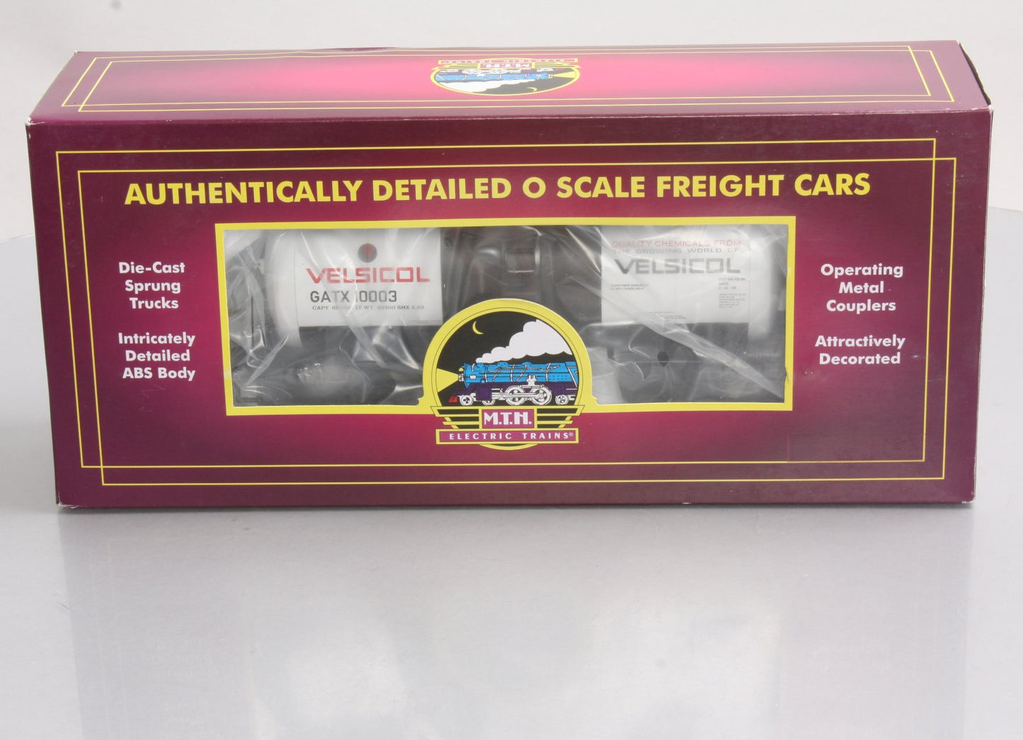 MTH 20-96215 Velsicol 8000 Gallon Tank Car #10002