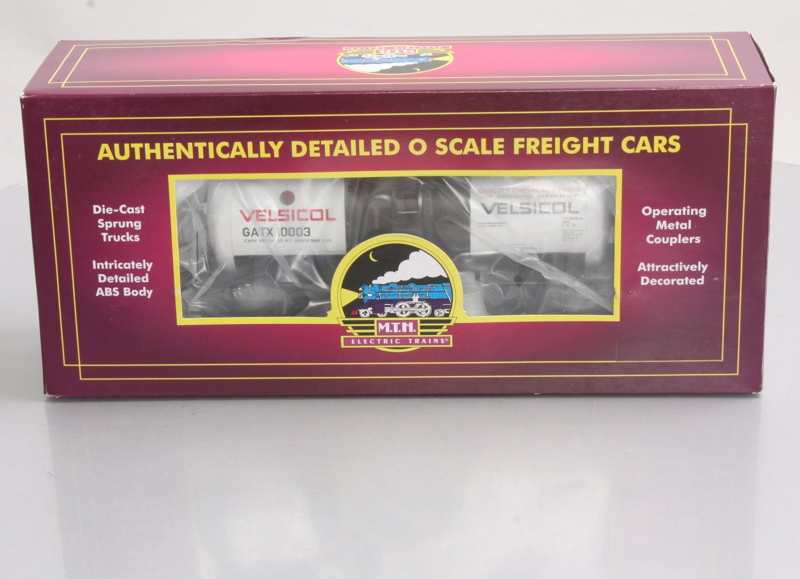 MTH 20-96215 Velsicol 8000 Gallon Tank Car #10002