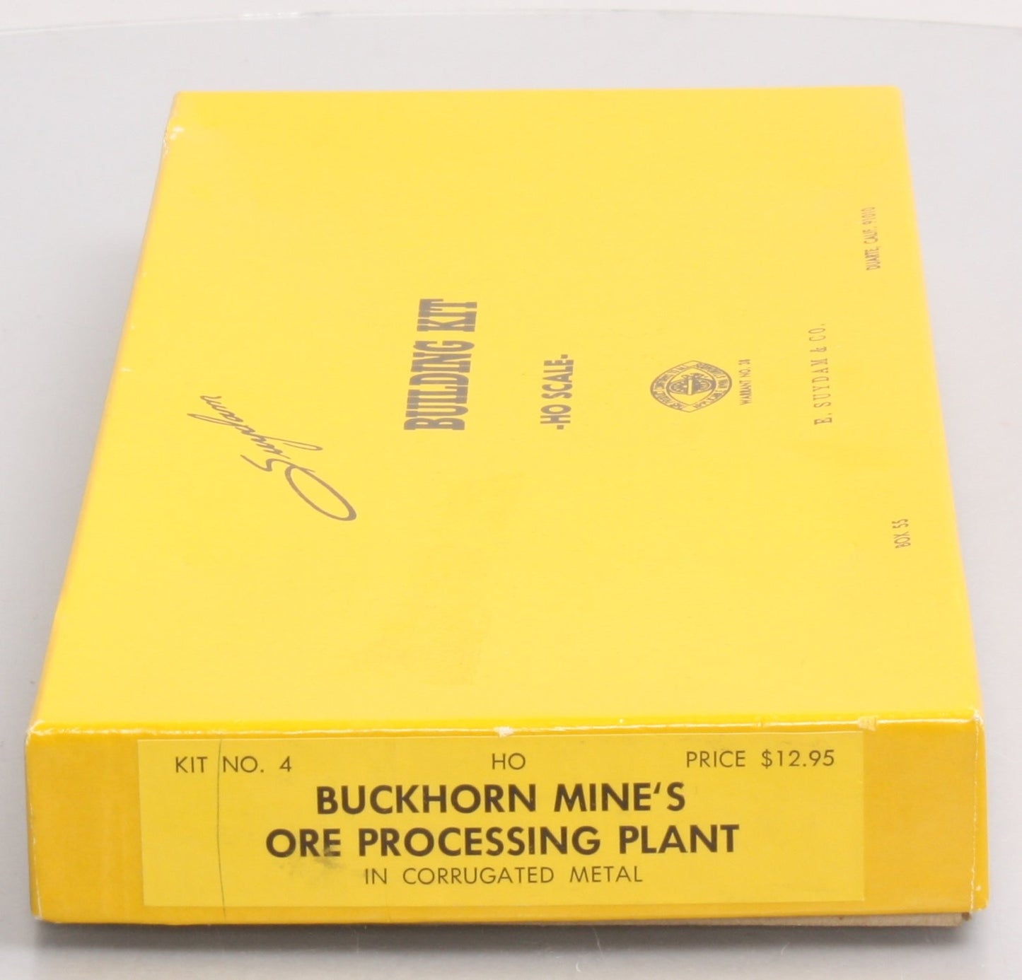 Suydam 4 HO Scale Buckhorn Mine's Ore Proc. Plant Unpainted Metal Building Kit