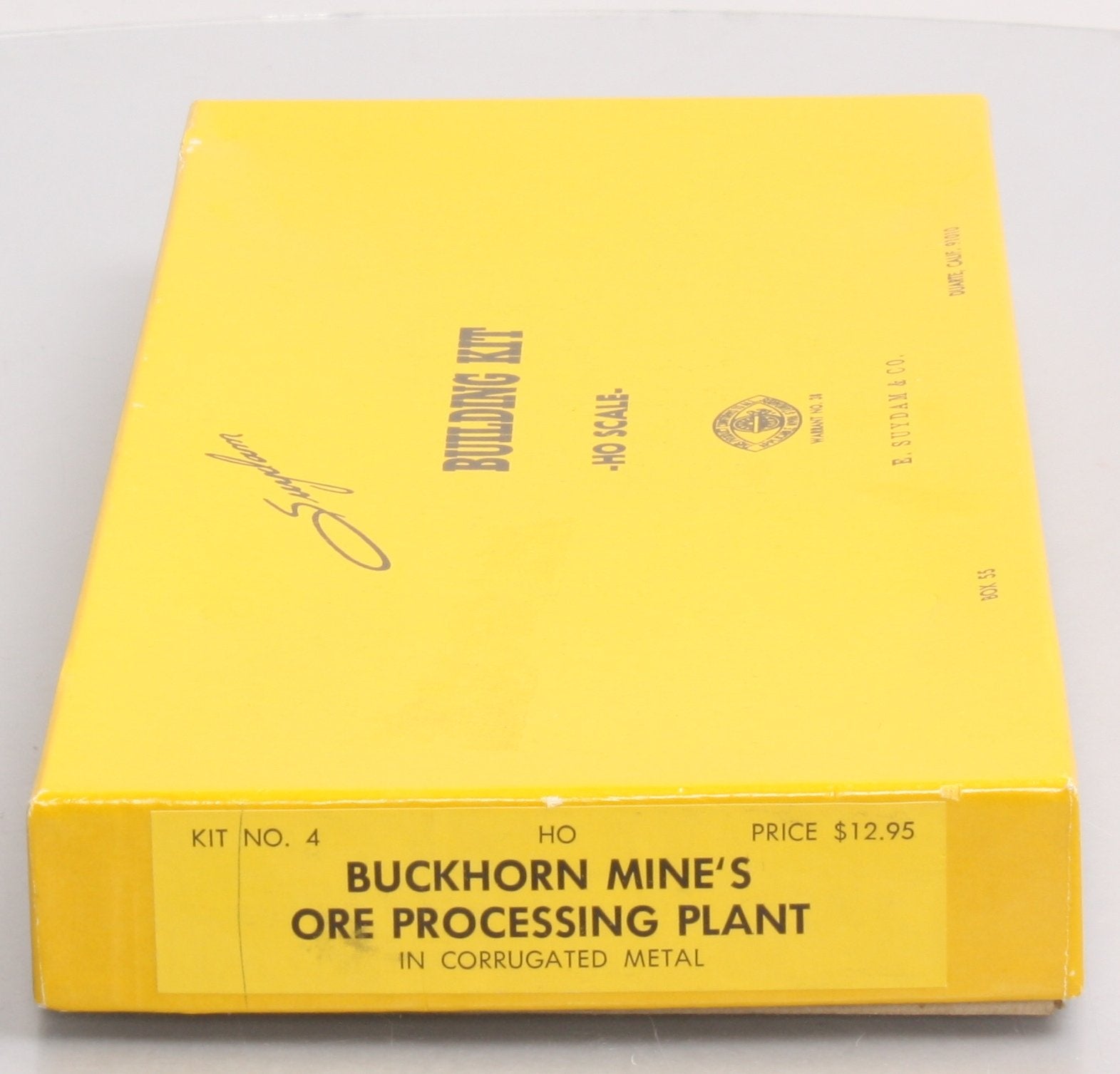 Suydam 4 HO Scale Buckhorn Mine's Ore Proc. Plant Unpainted Metal Building Kit