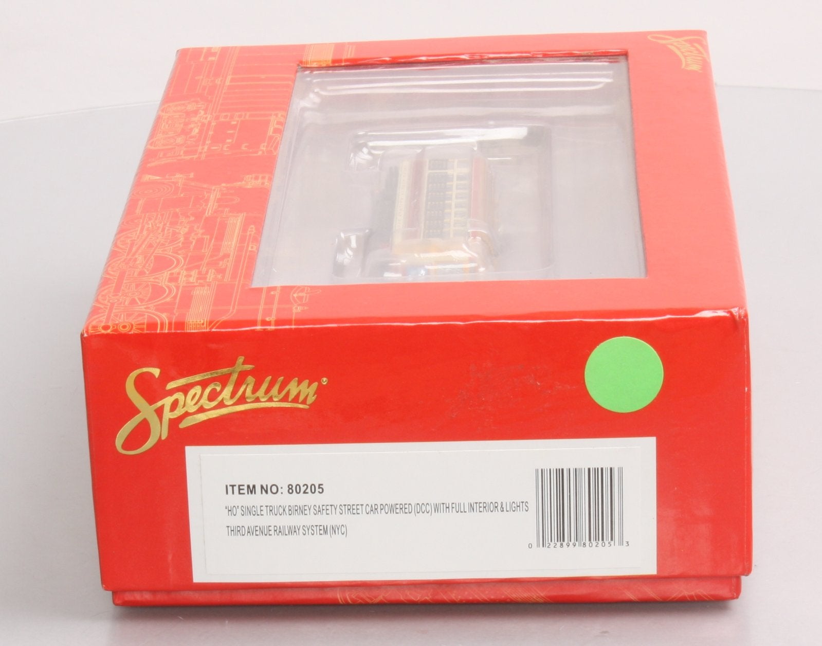 Bachmann 80205 HO Spectrum Birney Streetcar w/DCC, 3rd Avenue