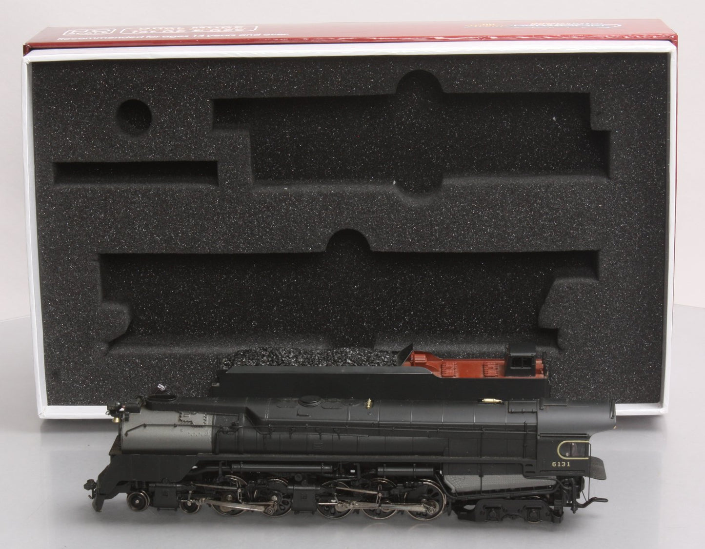 Broadway Limited 2065 HO BRASS Hybrid PRR Q2 4-4-6-4 Steam #6131 w/DCC