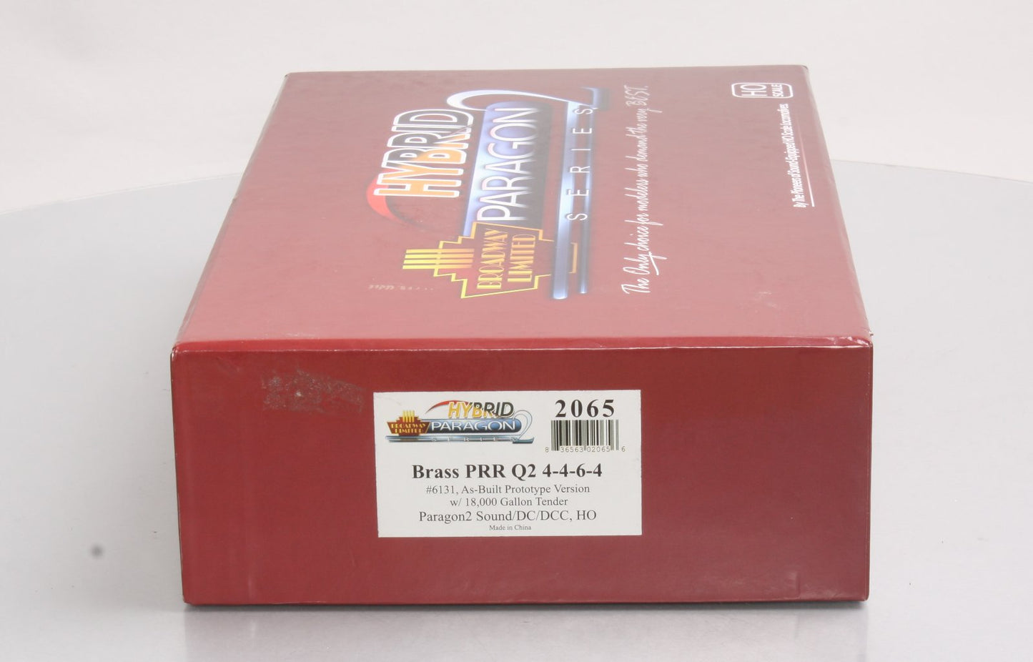 Broadway Limited 2065 HO BRASS Hybrid PRR Q2 4-4-6-4 Steam #6131 w/DCC