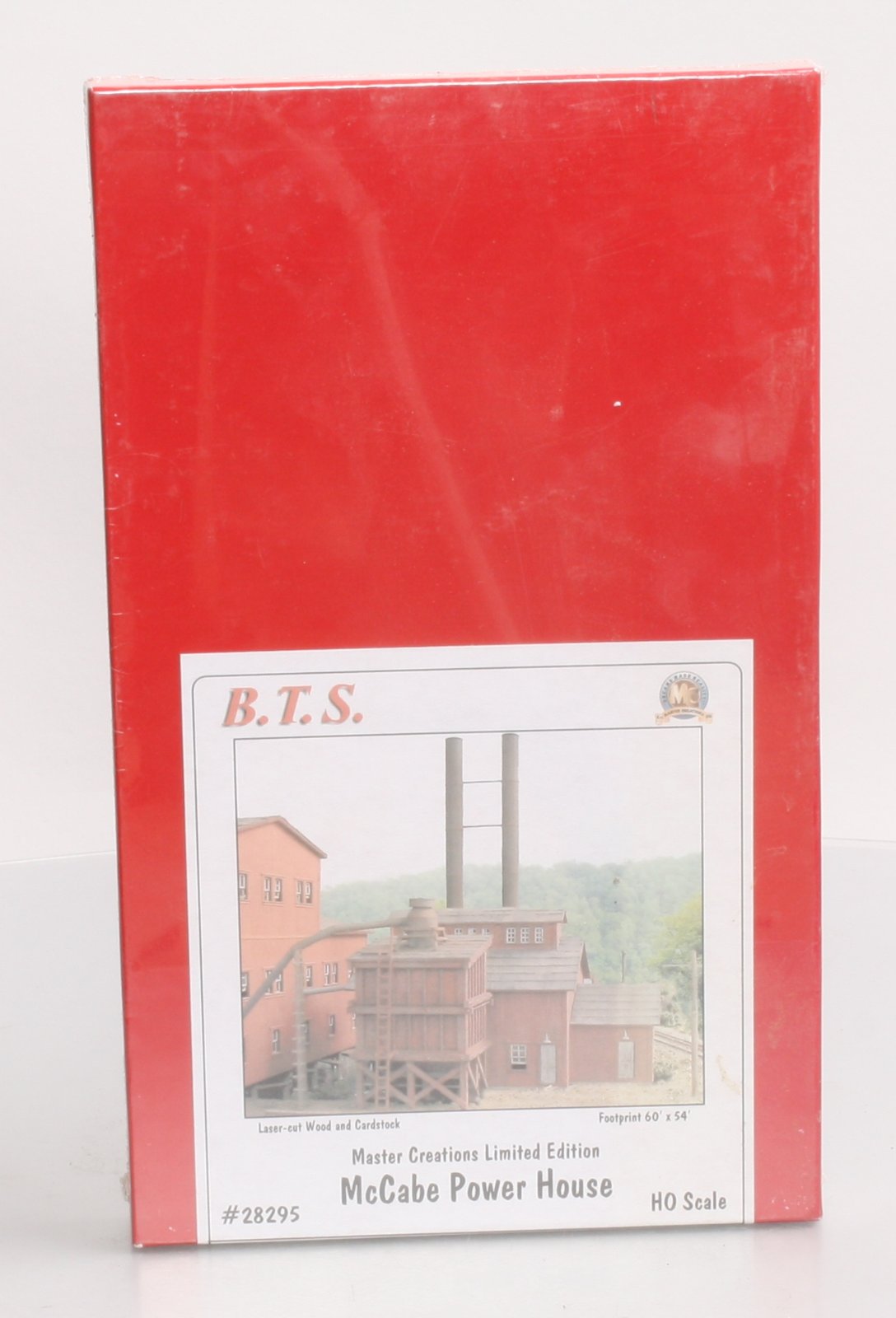 BTS 28295 HO Scale McCabe Power House Limited Edition Laser-Cut Craftsman Kit