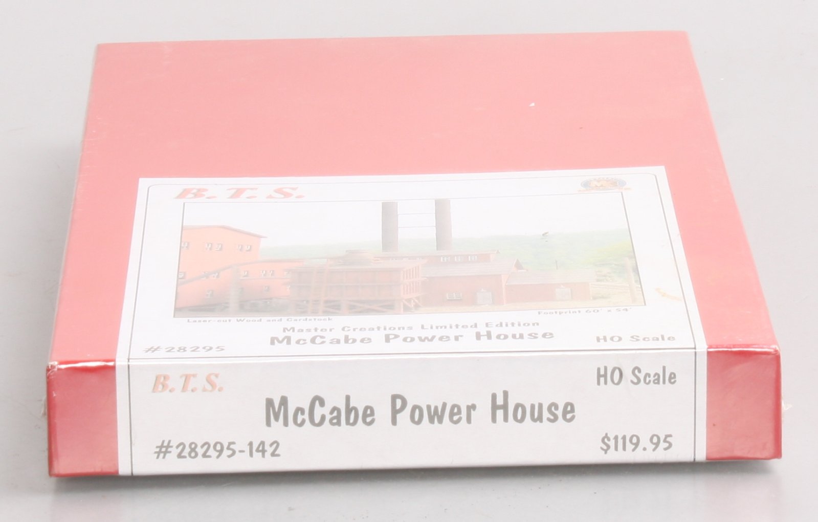 BTS 28295 HO Scale McCabe Power House Limited Edition Laser-Cut Craftsman Kit