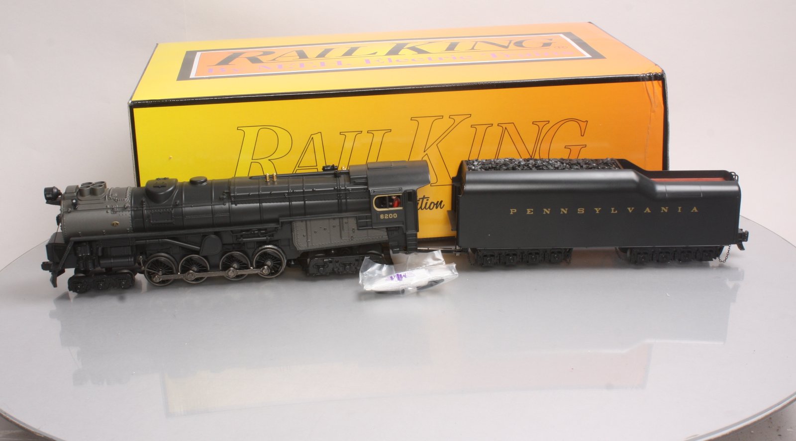 MTH 30-1560-1 O Pennsylvania 6-8-6 Imperial S-2 Turbine Steam Engine w/PS3 #6200