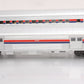 MTH 20-69155 Amtrak 2-Car 70' Streamlined Baggage/Coach Cars