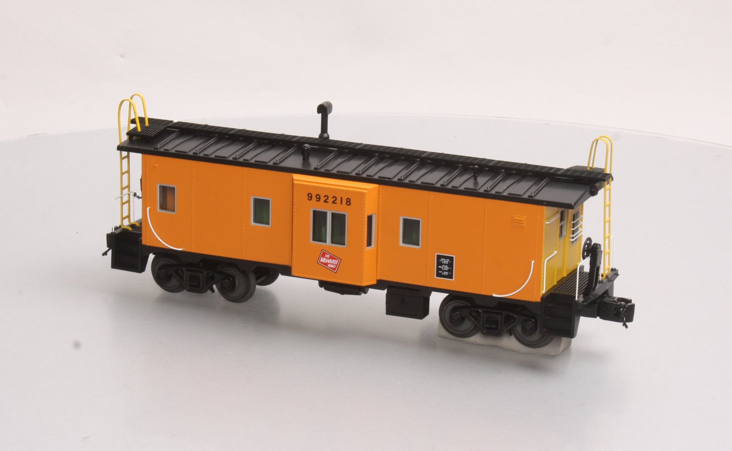 MTH 30-77195 O Gauge Milwaukee Road Bay-Window Caboose