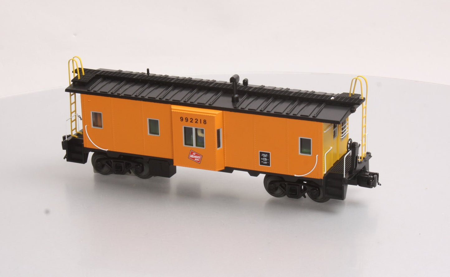 MTH 30-77195 O Gauge Milwaukee Road Bay-Window Caboose