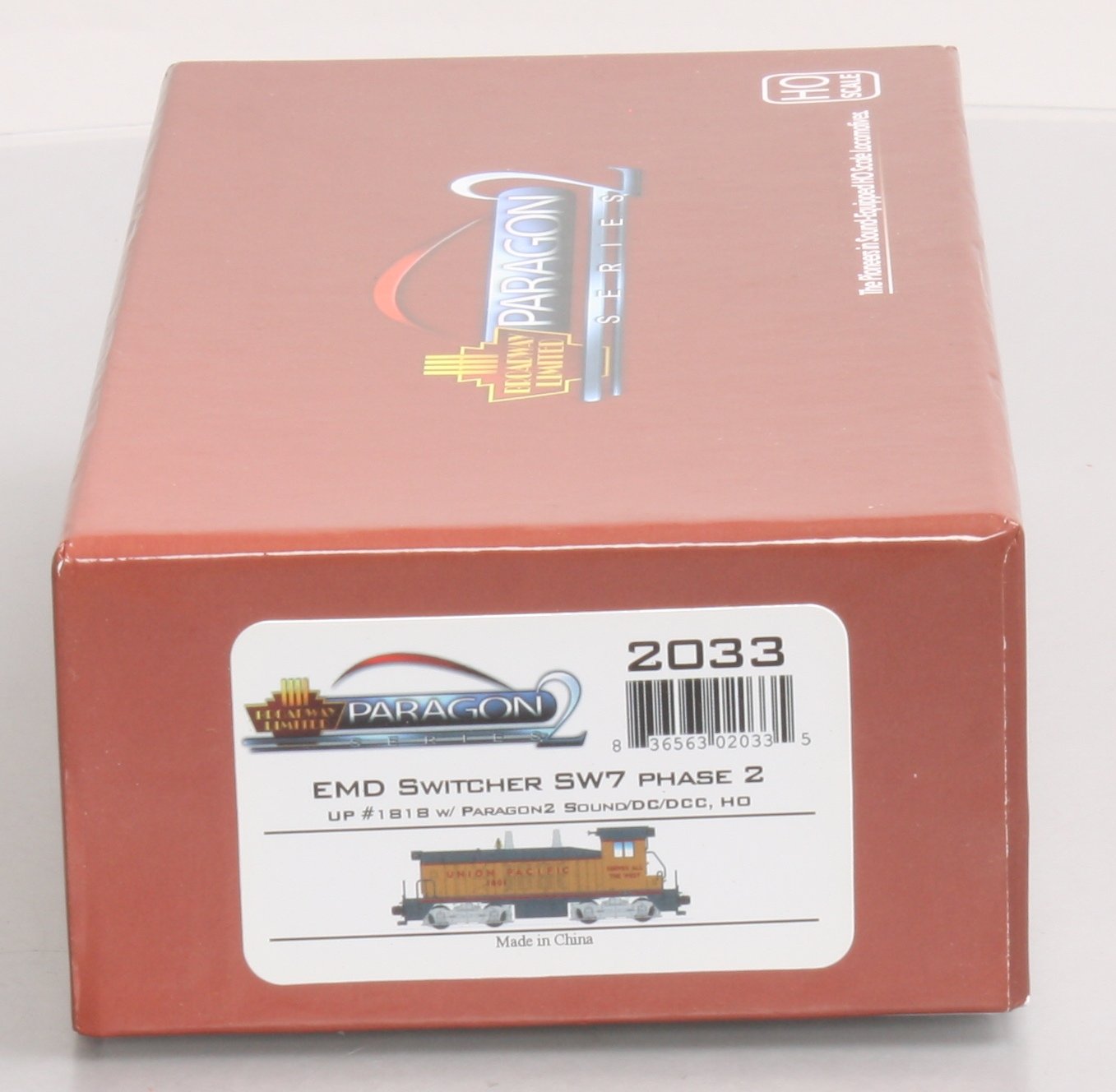 Broadway Limited 2033 HO UP EMD SW7 Phase 2 Powered Diesel Locomotive #1818